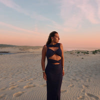 IKARIA robe navy