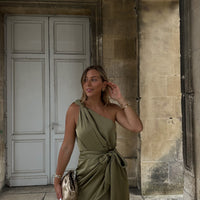 ALERIA robe olive