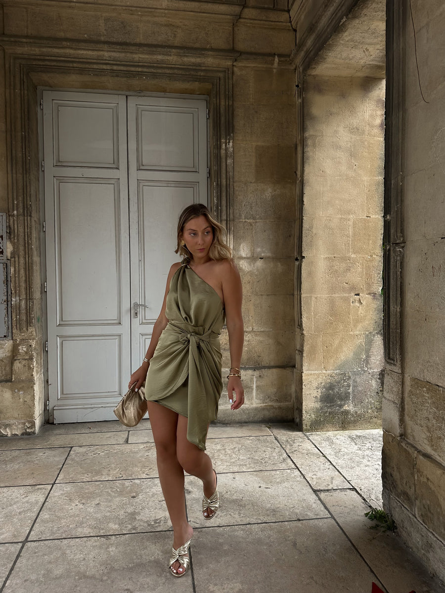 ALERIA robe olive