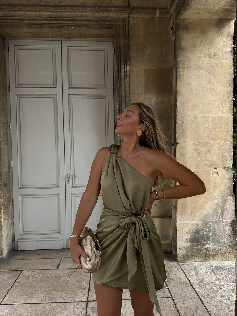 ALERIA robe olive