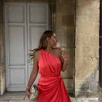 ALERIA robe corail