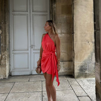 ALERIA robe corail