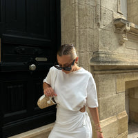 BORGO robe blanche