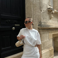 BORGO robe blanche