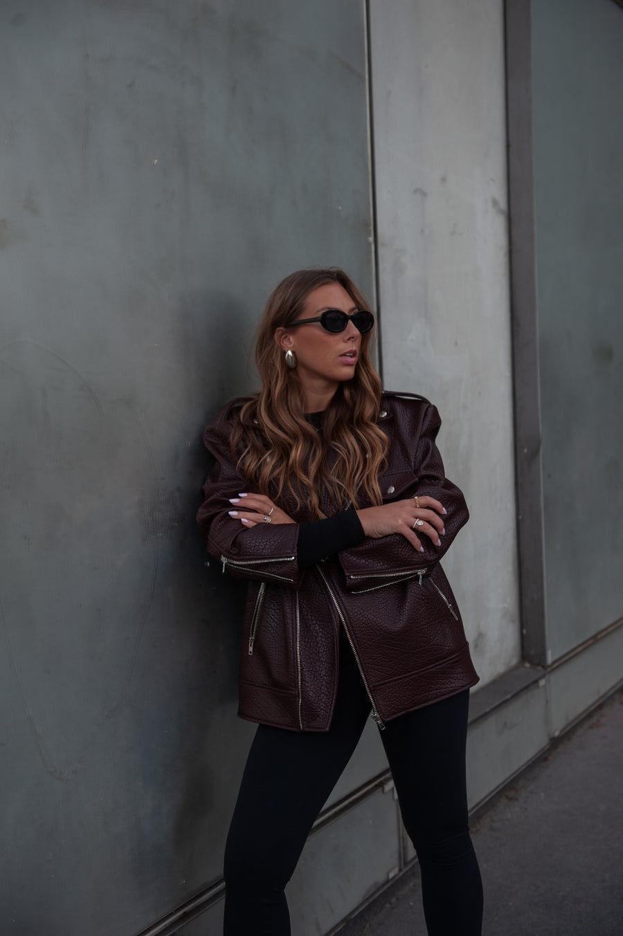 HAMILTON veste perfecto burgundy