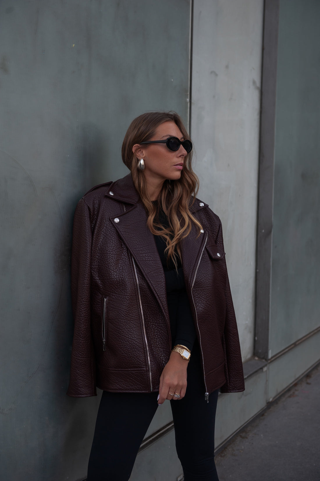 HAMILTON veste perfecto burgundy