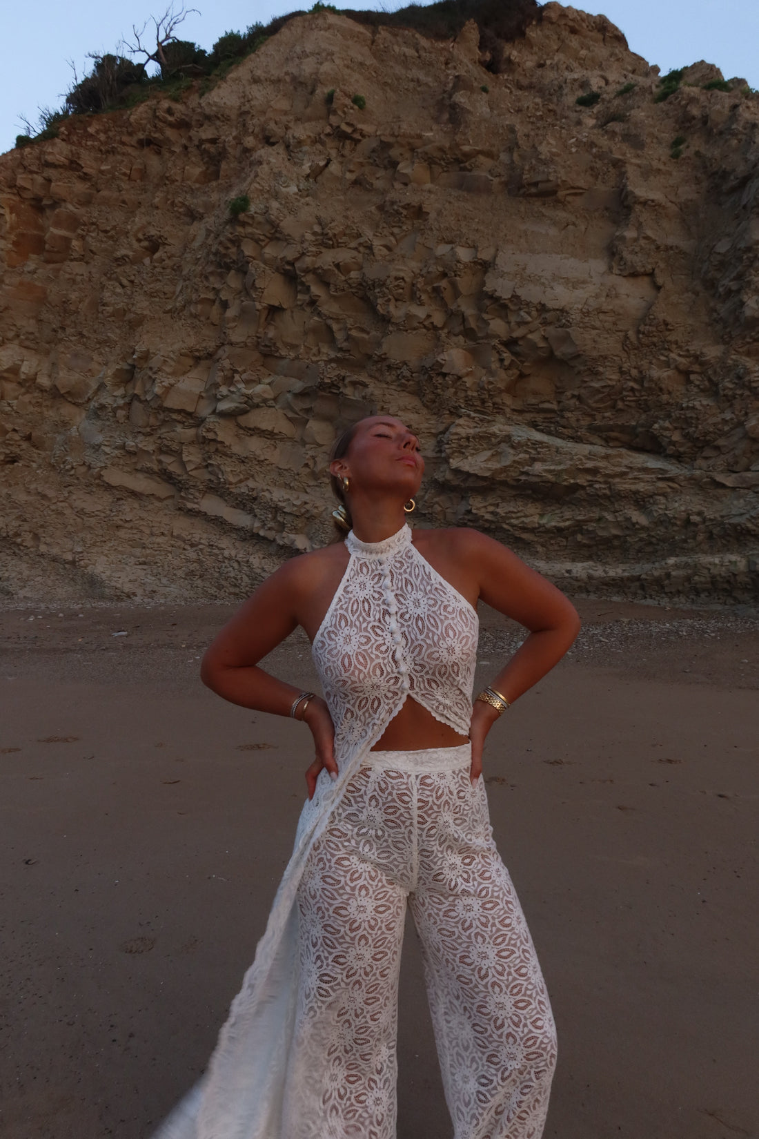 MARKI pantalon écru