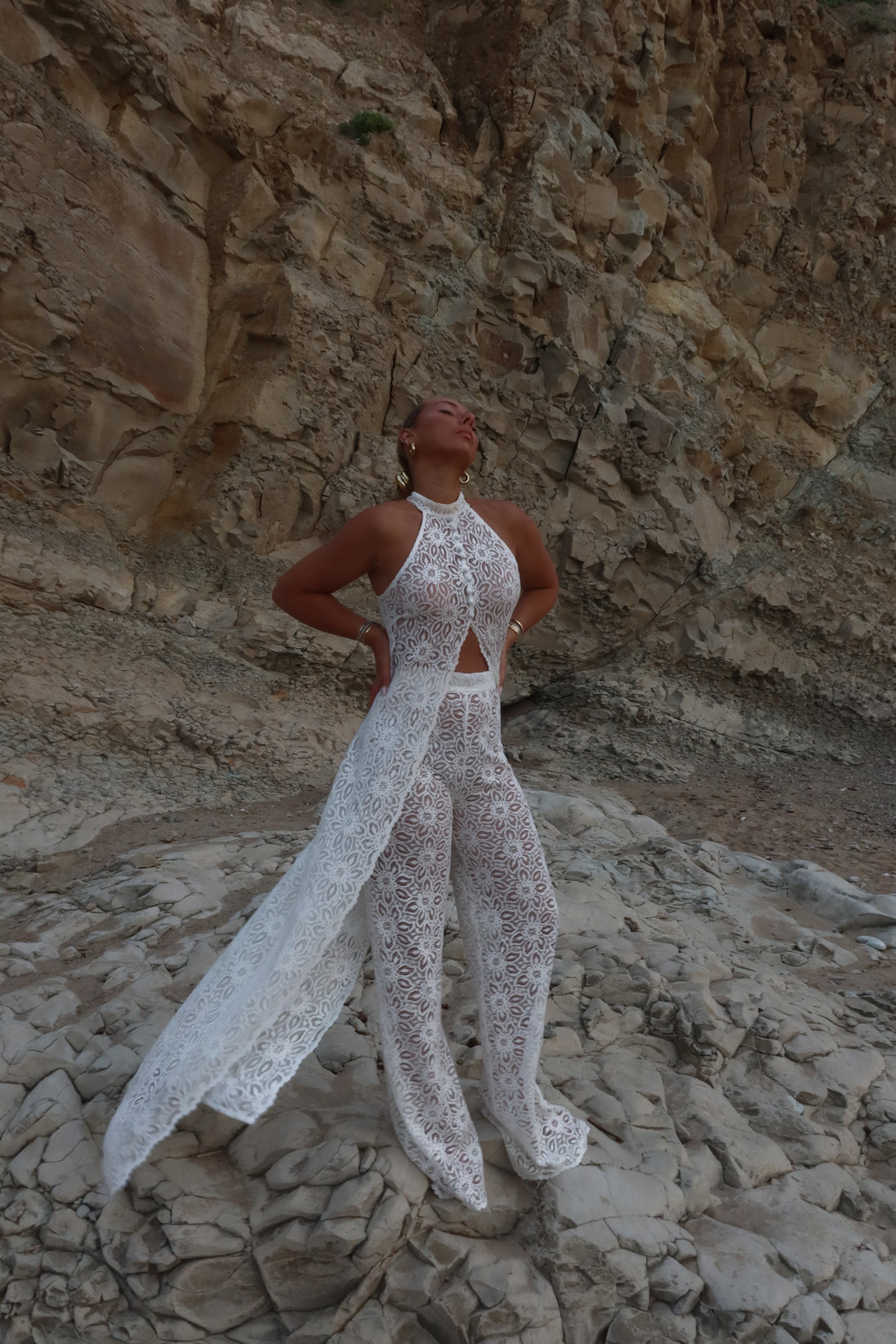 MARKI pantalon écru