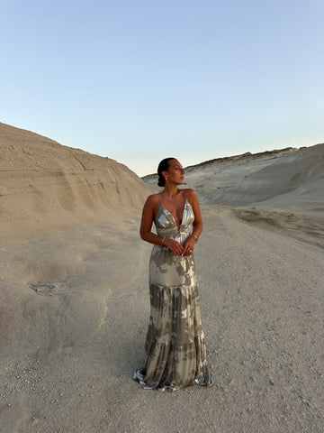 PAROS robe beige