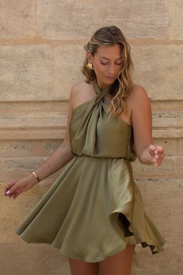 MALENGA robe olive