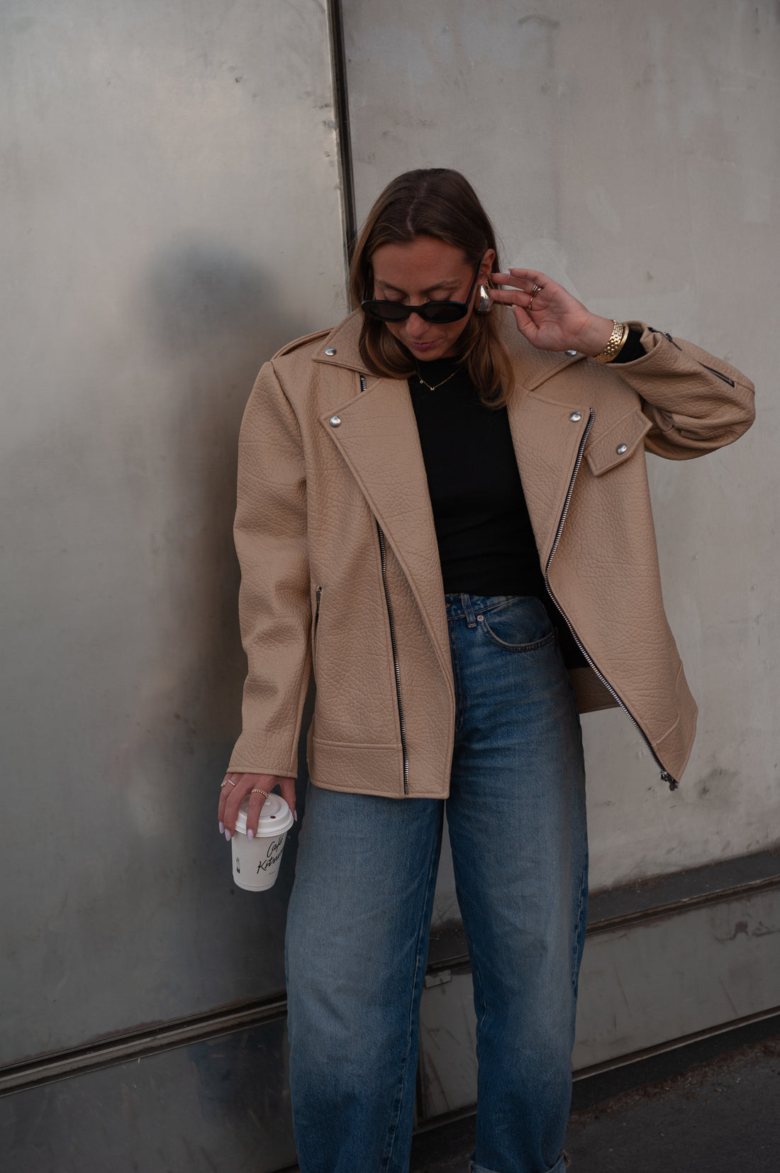 HAMILTON veste perfecto beige