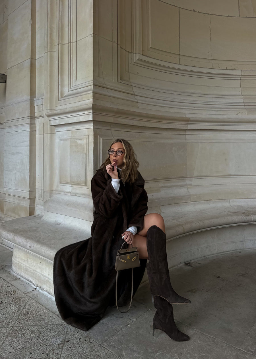 CHESTER manteau choco