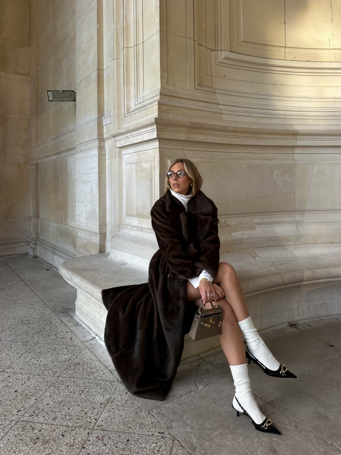 CHESTER manteau choco