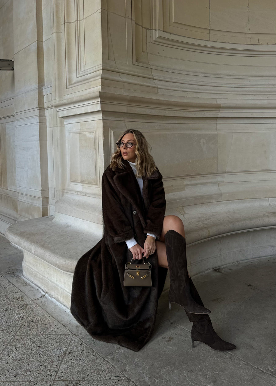 CHESTER manteau choco