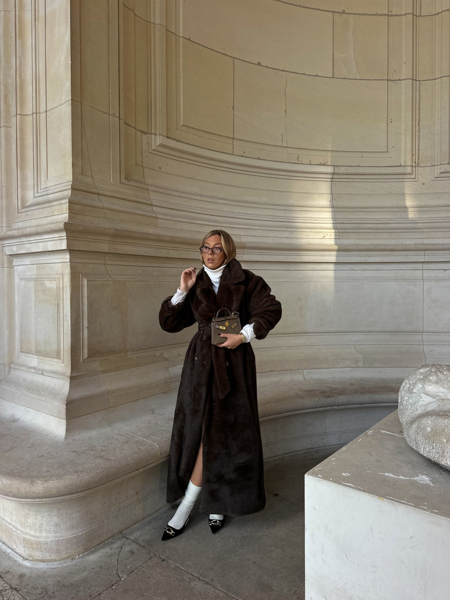 CHESTER manteau choco