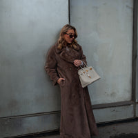 CHESTER manteau châtain