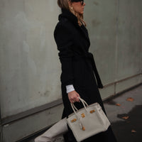 BROOKLYN manteau noir version longue