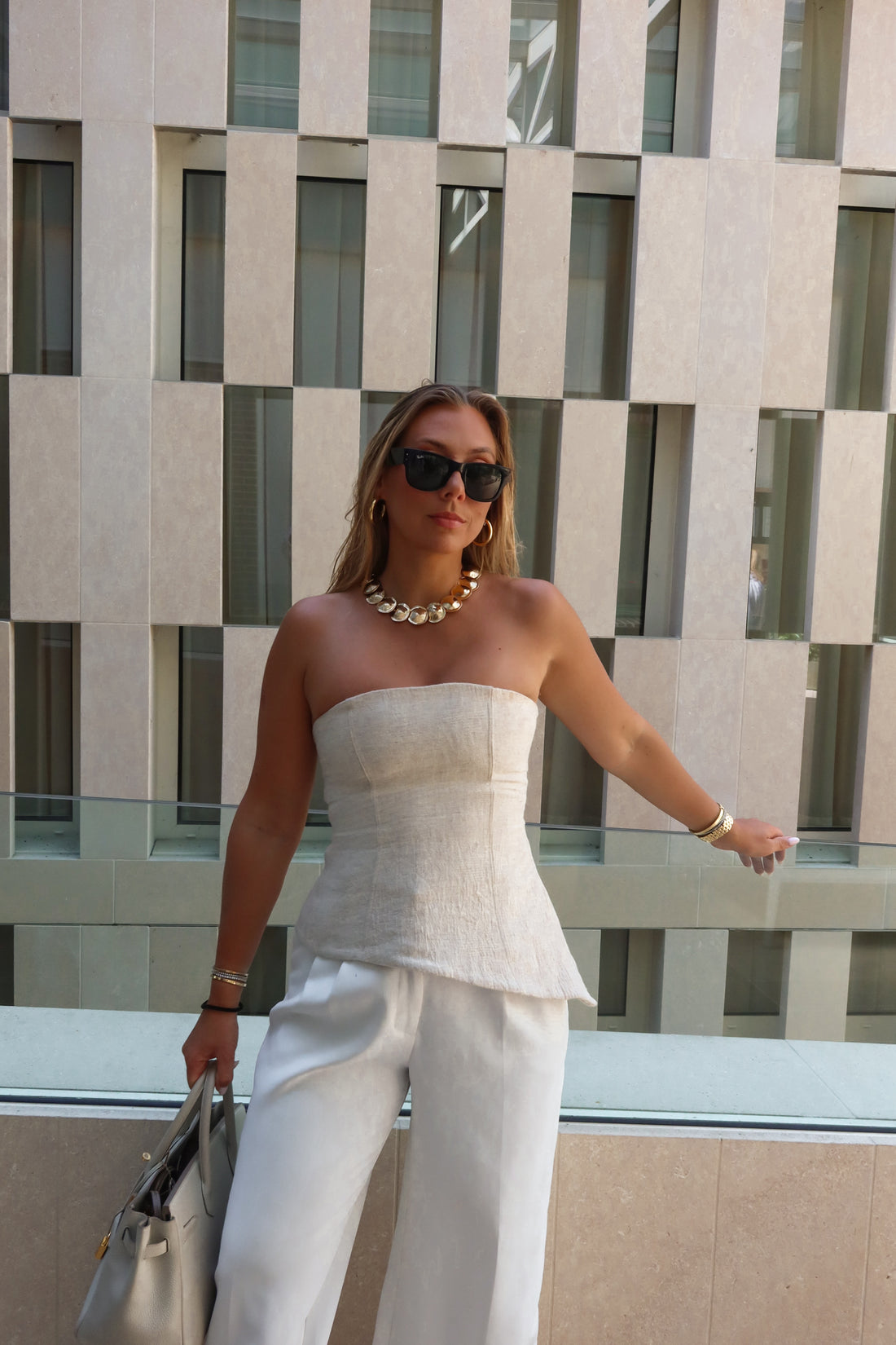 ZANTE bustier beige
