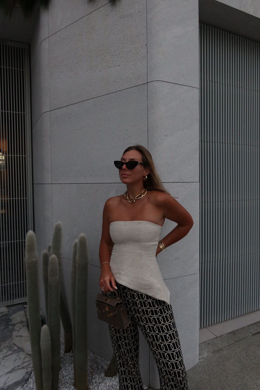 ZANTE bustier beige