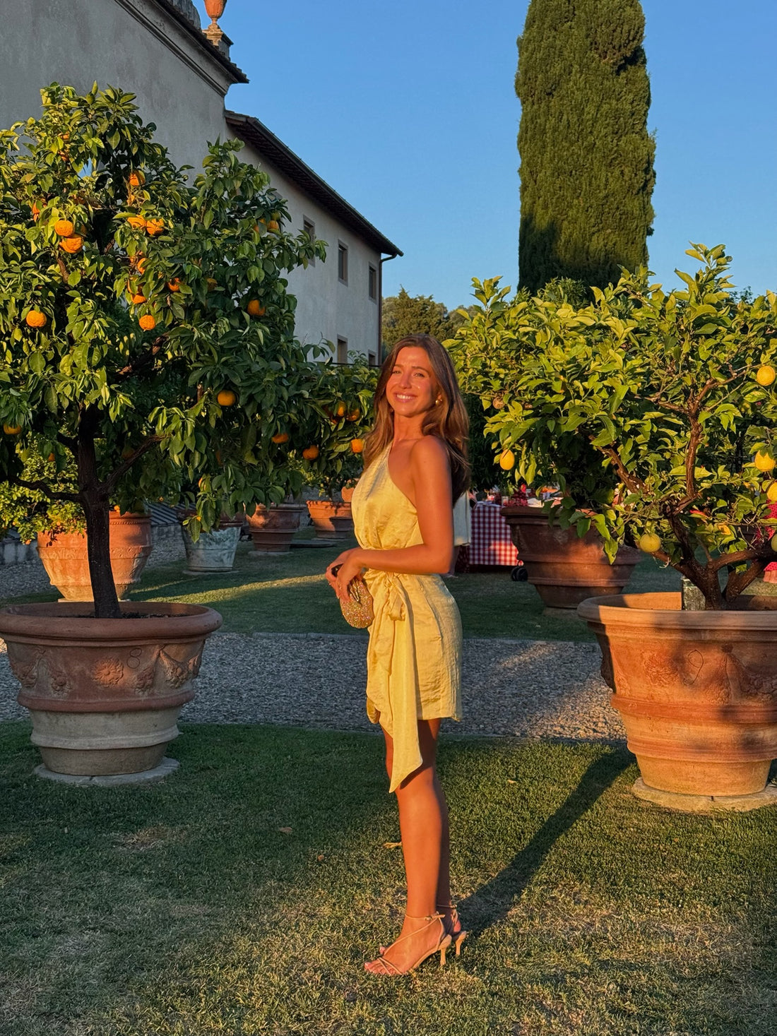 ALERIA robe jaune