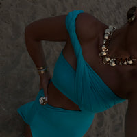 DIA robe aqua