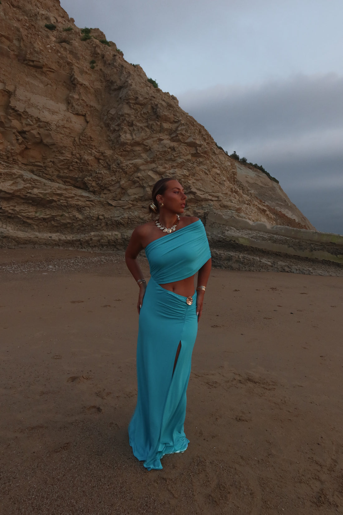DIA robe aqua