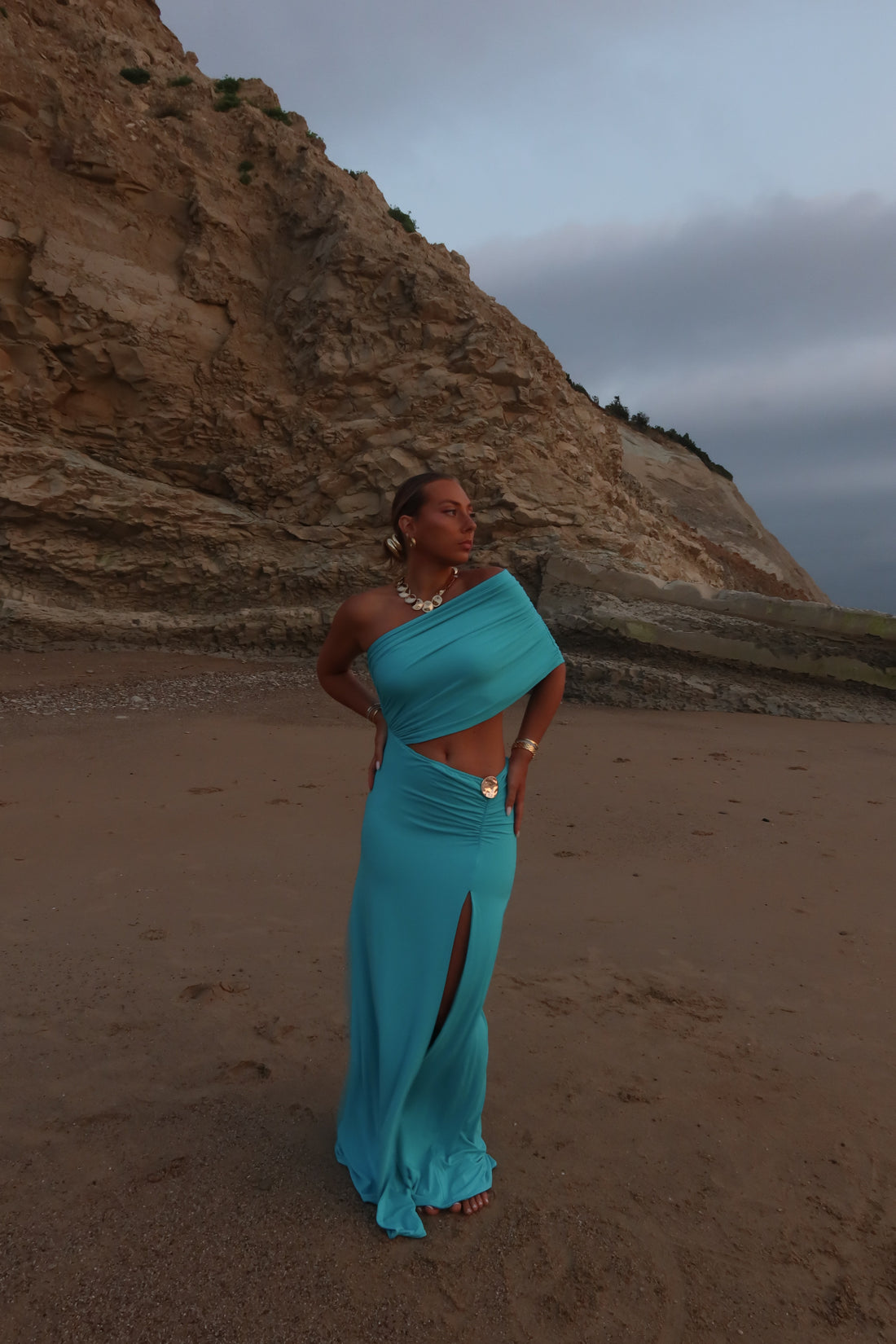 DIA robe aqua