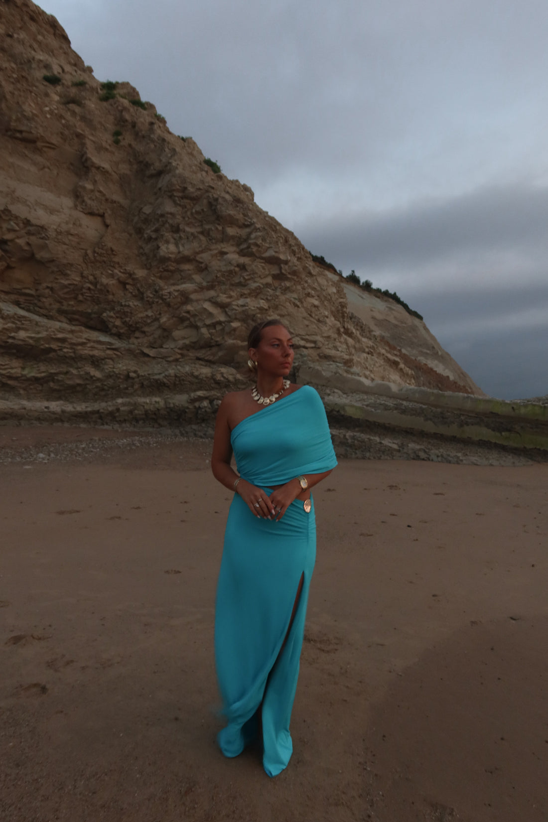 DIA robe aqua