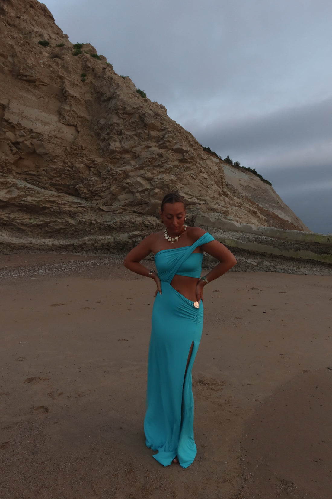 DIA robe aqua