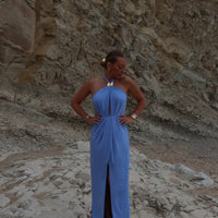 EUBEE robe azur