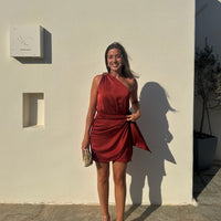 ALERIA robe terracotta