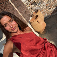 ALERIA robe terracotta
