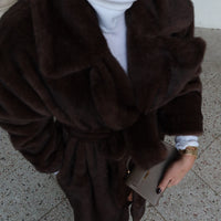 CHESTER manteau choco