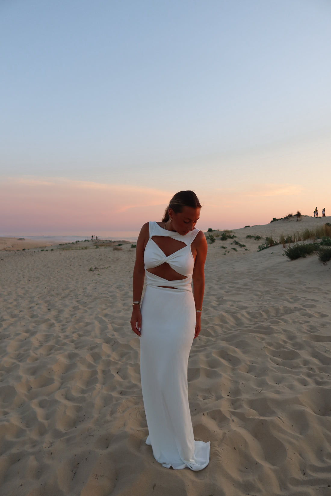 IKARIA robe blanche
