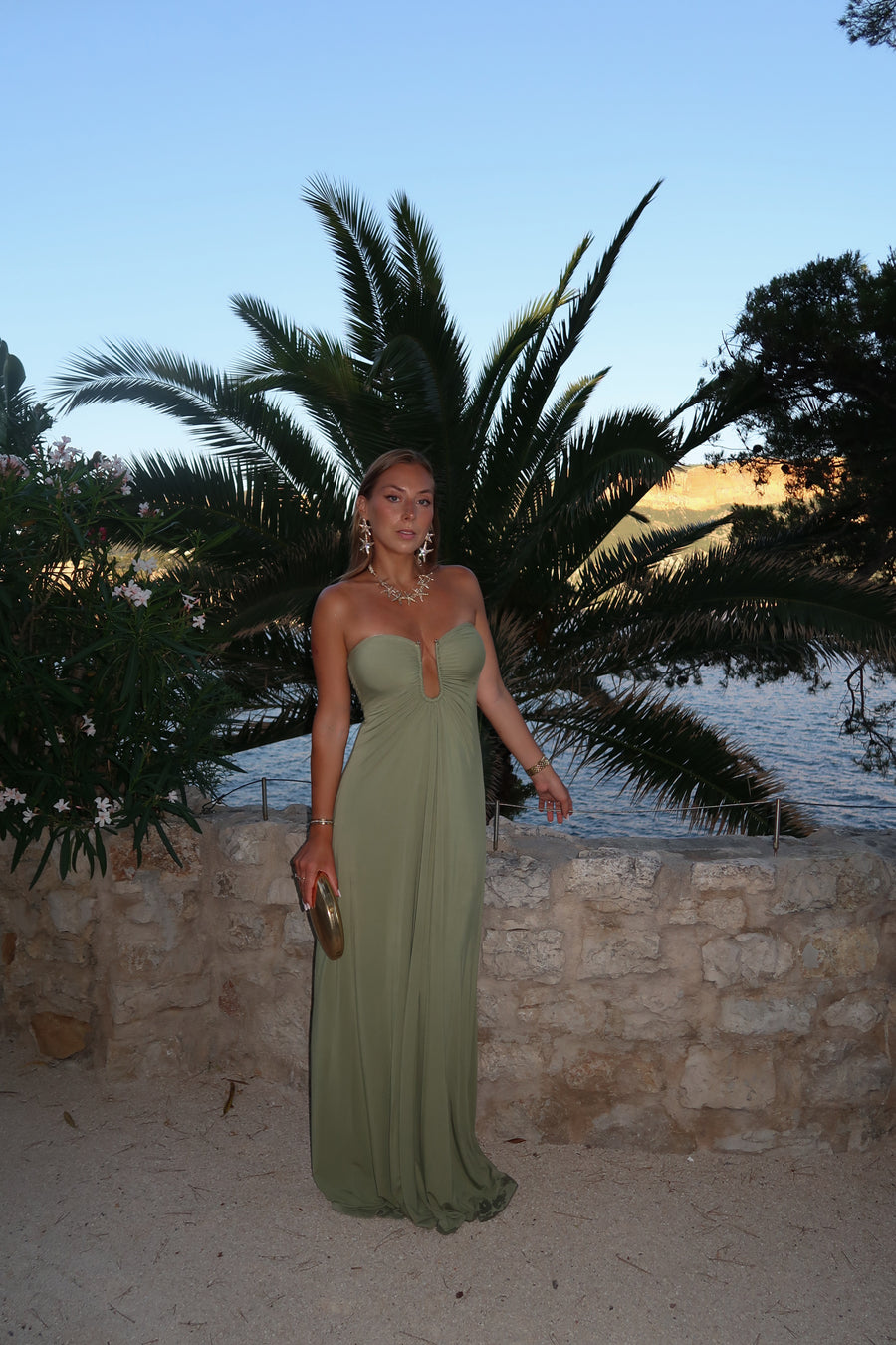 KOS robe olive
