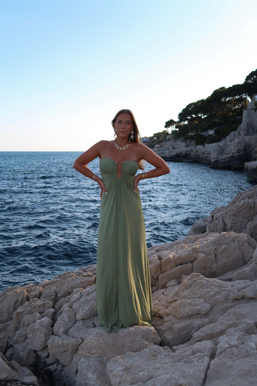KOS robe olive