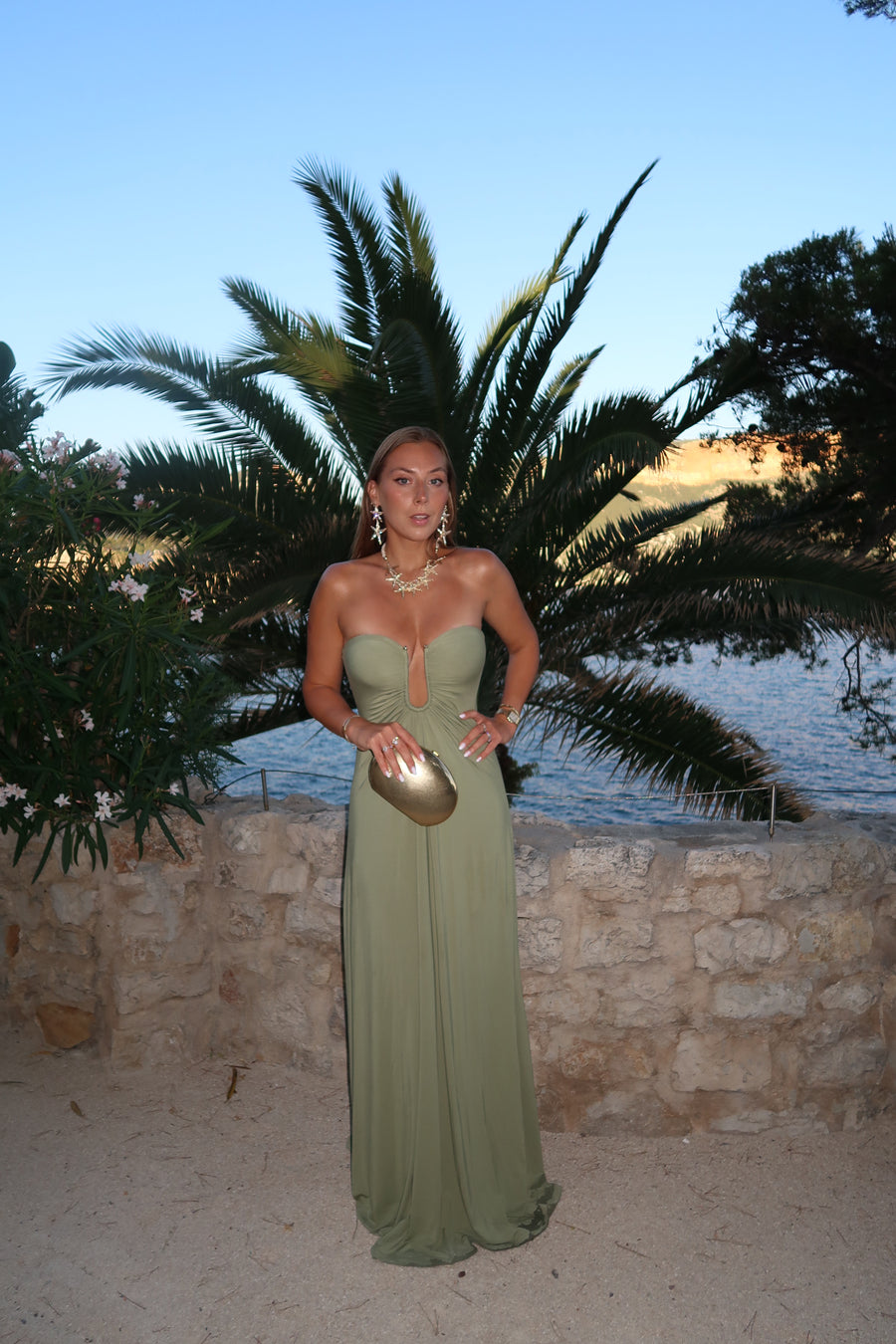 KOS robe olive
