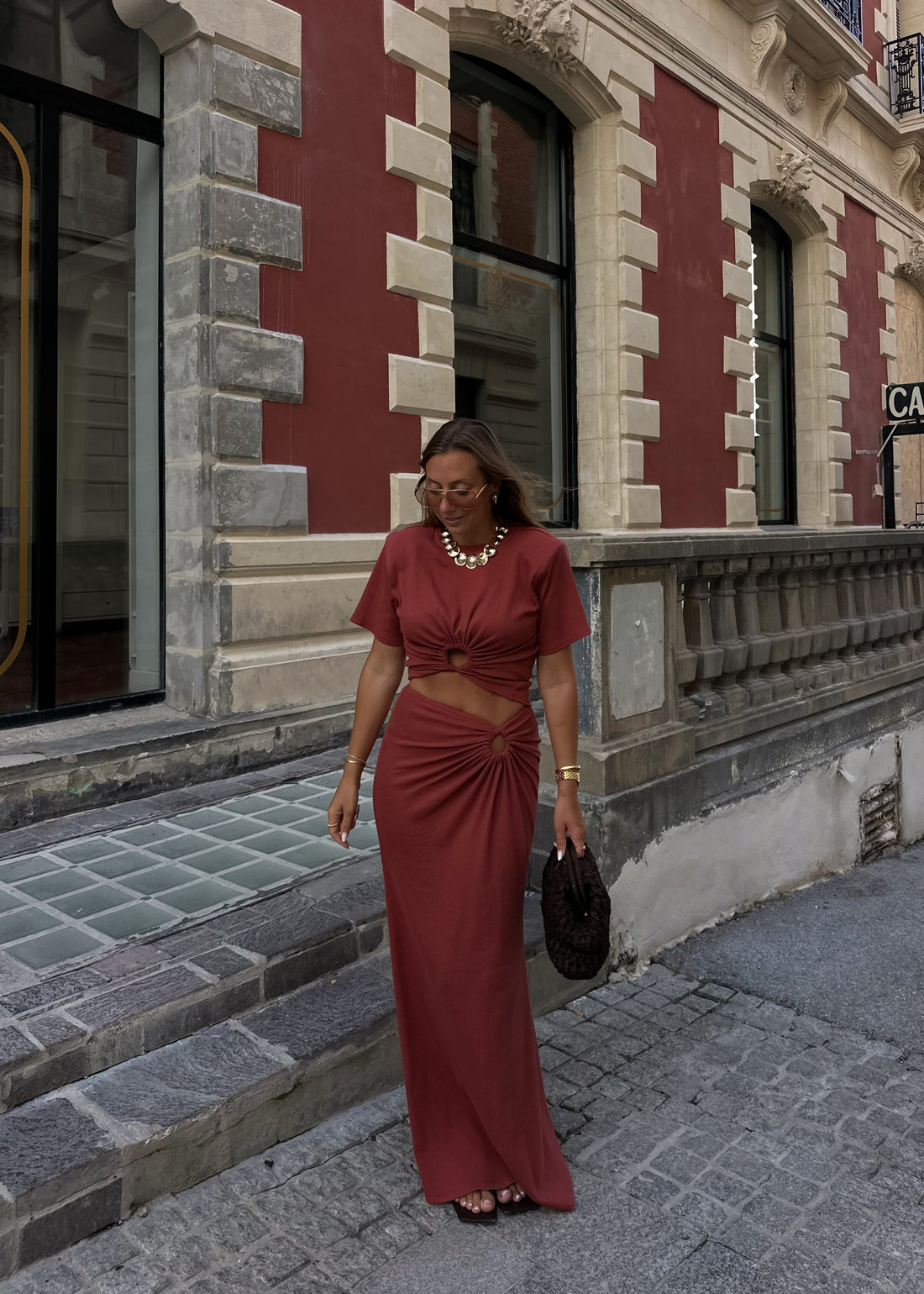 INWOOD top terracotta