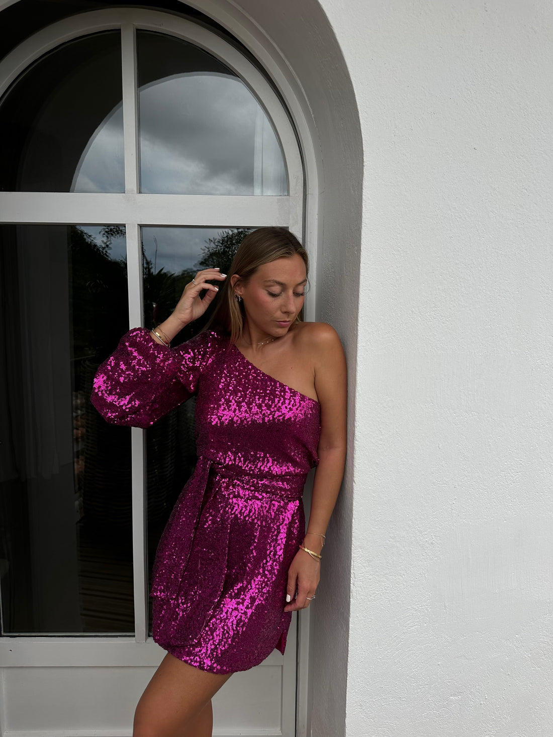 ROTUMA robe fushia – Jaspe by Diane