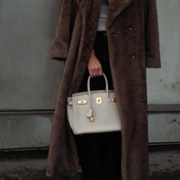 CHESTER manteau châtain