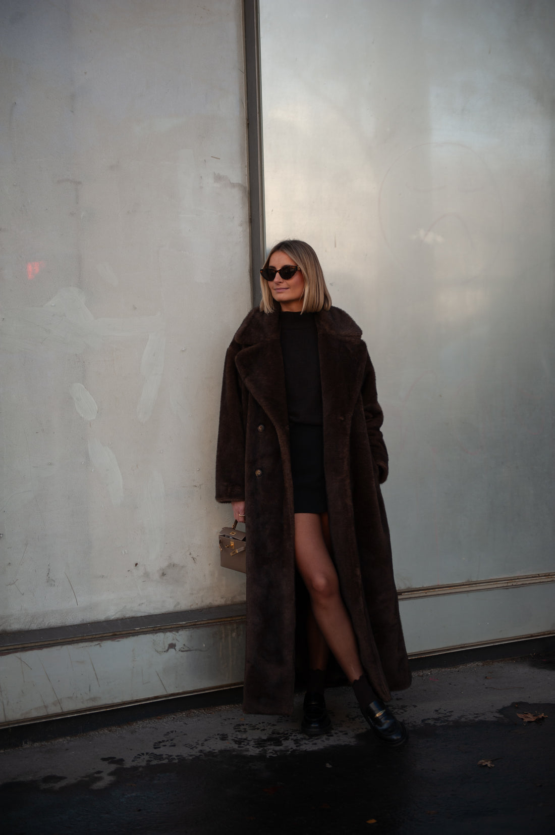 CHESTER manteau choco