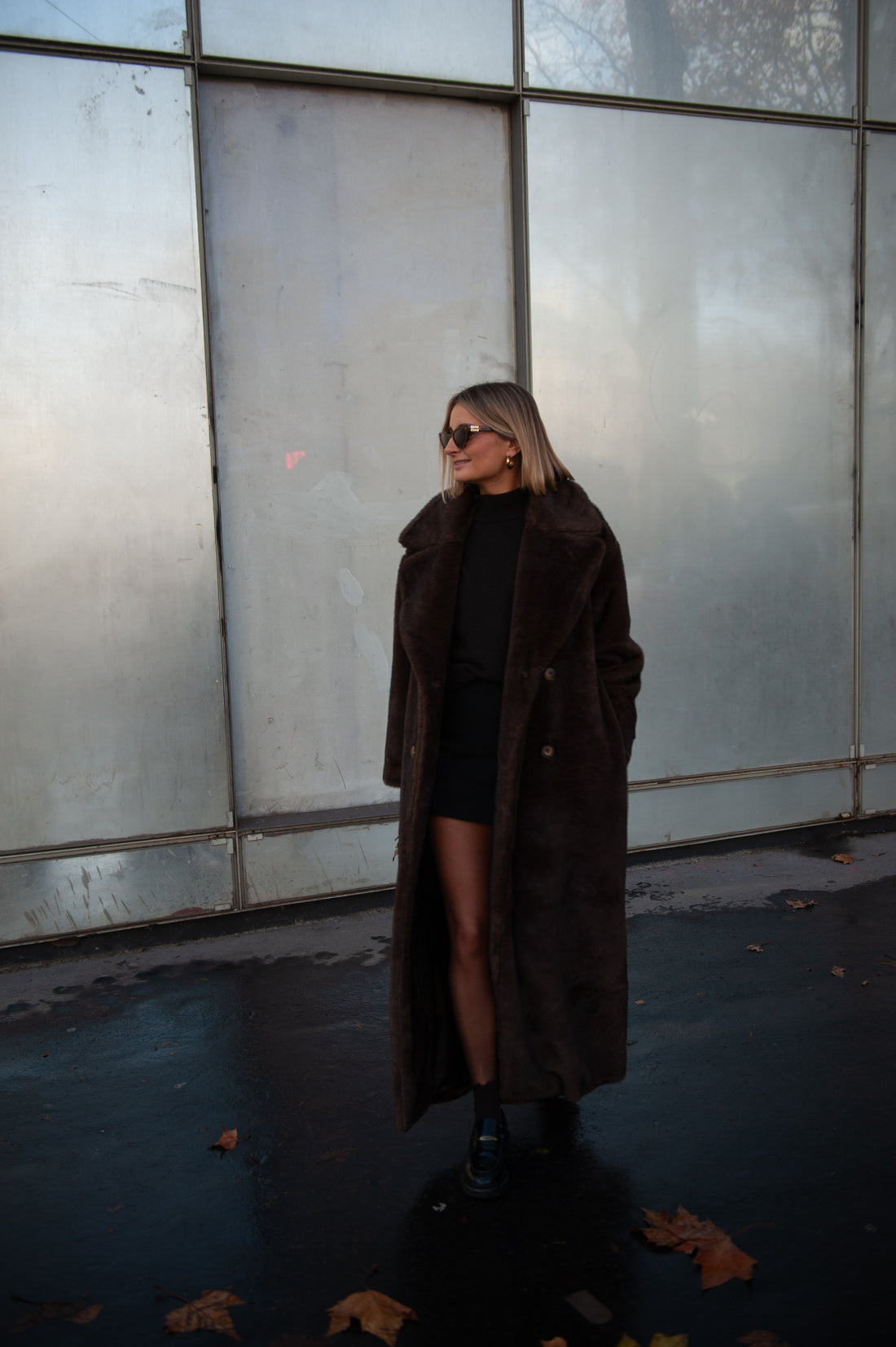 CHESTER manteau choco