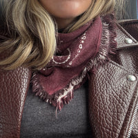 HAMILTON veste perfecto burgundi choco
