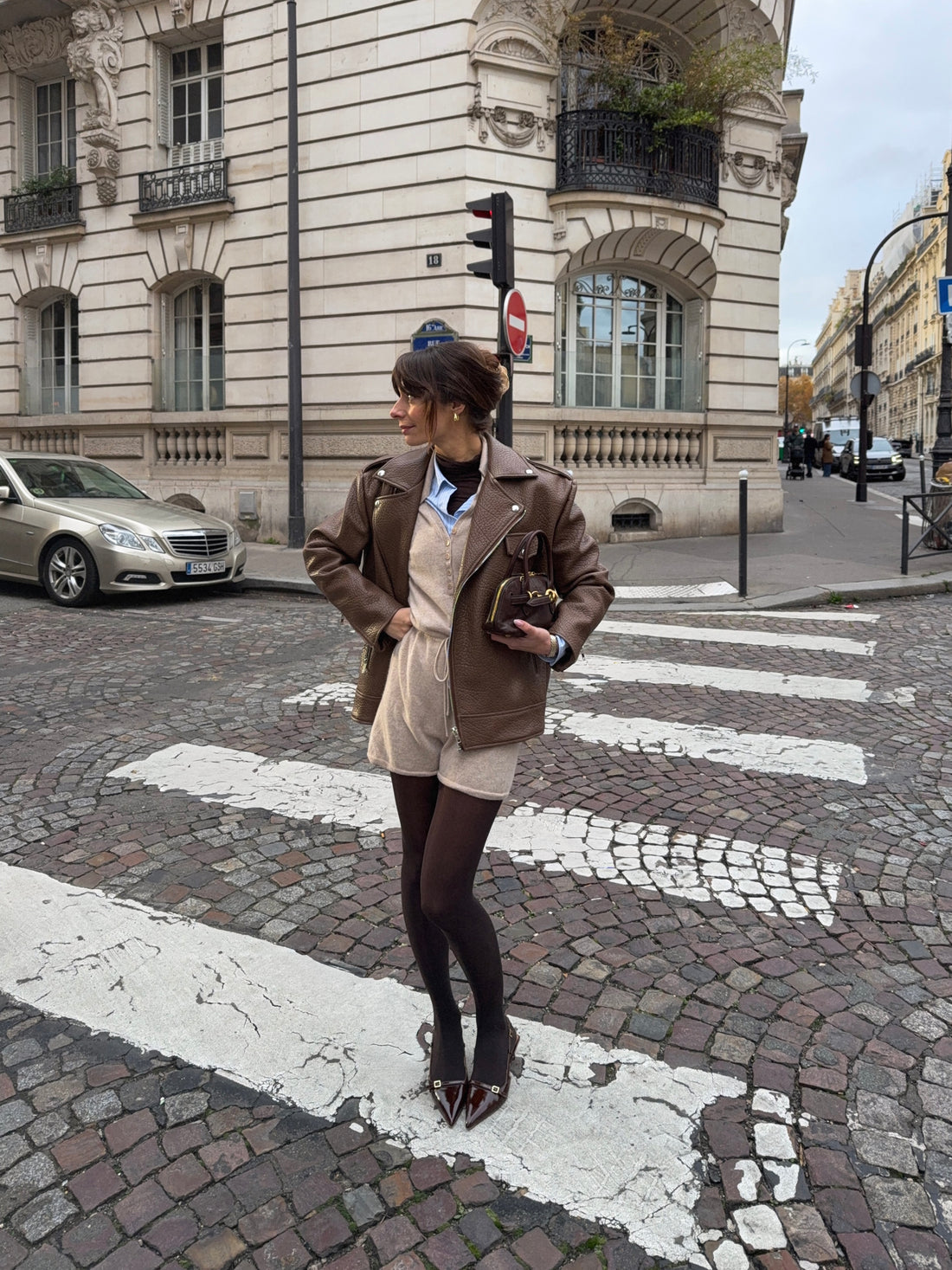 HAMILTON veste perfecto latte