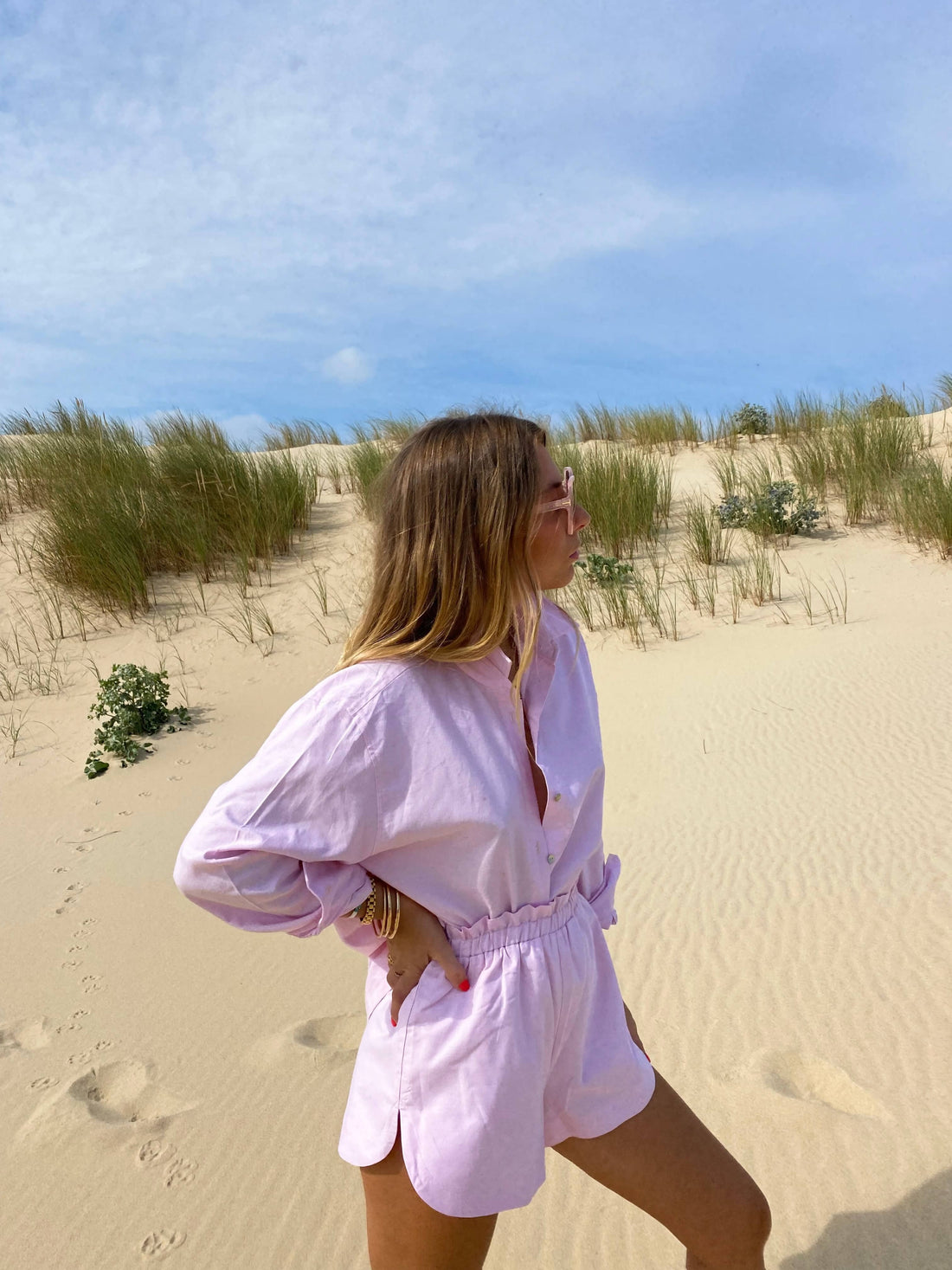 chemise COOGEE rose